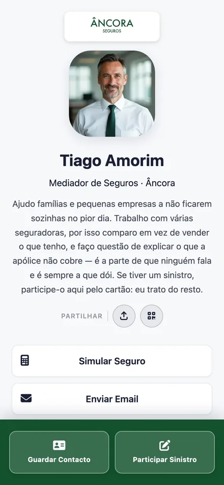 Perfil digital de tema Ação no telemóvel
